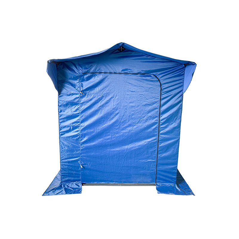 Skládací stan pro struktura série 50 mm hliník + 4 dvojité strany PVC 520g/m² plachta pro profesionální potřeby nebo denní použití modré